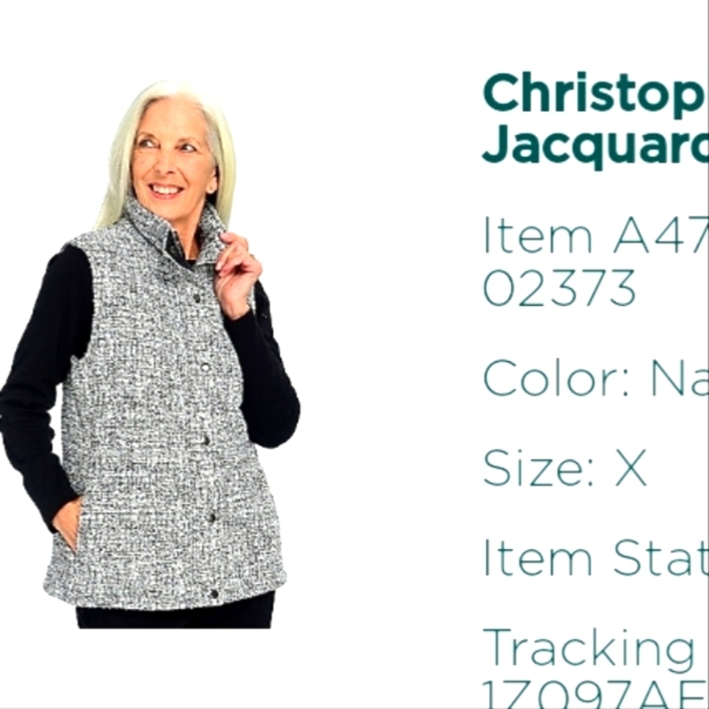 CJBANKS NWOT VEST